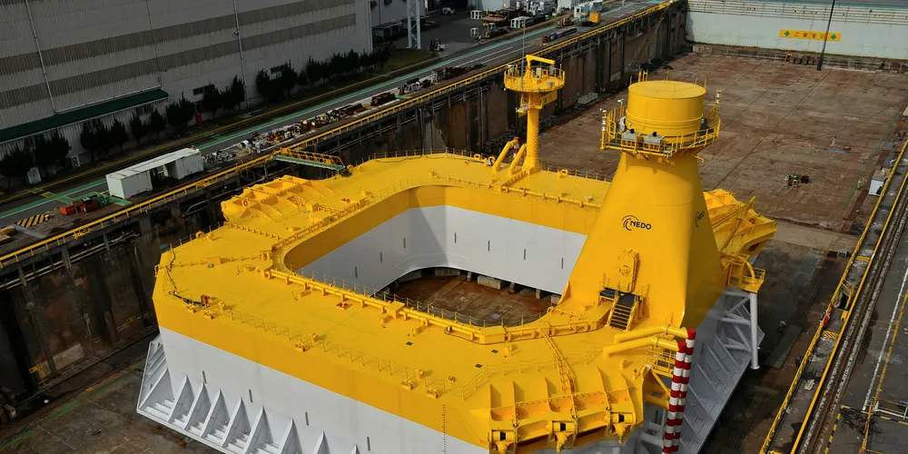 The Ideol steel unit in Japan.