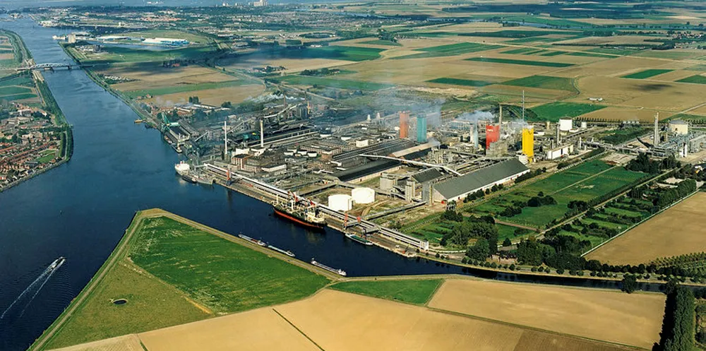 The green H2 would be used at Sluiskil.