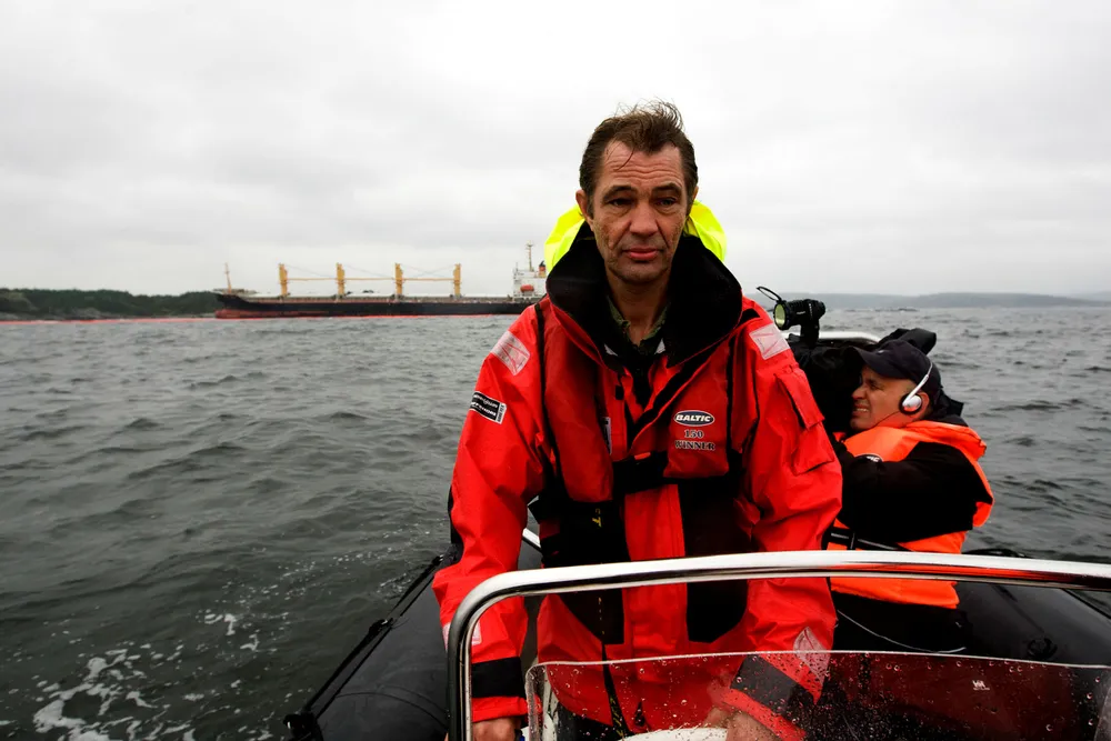Sigurd Enge i Bellona ønsker ikke oljeboring i Trænarevet i Nordland.