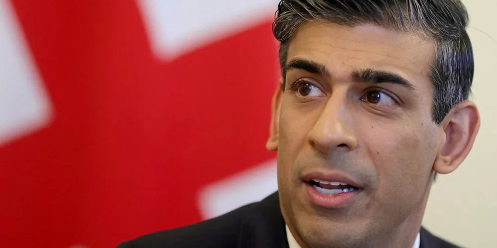 UK Prime Minister Rishi Sunak.