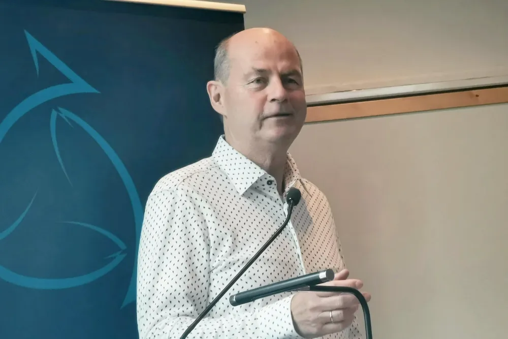 Geir Robin Hoddevik er daglig leder i Global Florø.