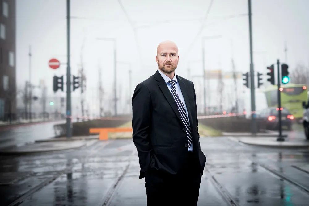 Oljeanalytiker Torbjørn Kjus slutter i jobben i DNB Markets og går til legemiddelselskapet Vistin Pharma. Foto: Skjalg Bøhmer Vold