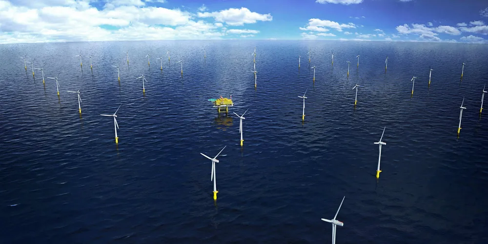 A rendering of Hohe See and Albatros