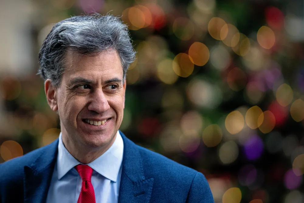 Ed Miliband, Britain's Secretary of State for Energy Security and Net Zero.