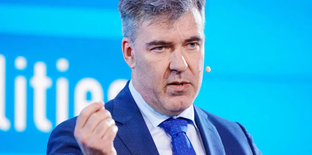 Denmark's Minister for Climate, Energy and Utilities Lars Aagaard Moller