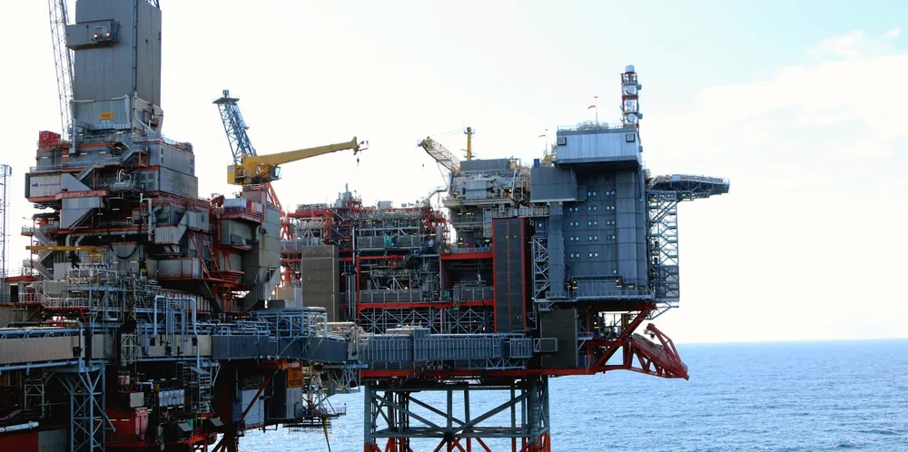 Valhall-plattformen i Nordsjøen og resten av olje- og gassvirksomheten på norsk sokkel produserte til sammen fossil energi tilsvarende 1.236,2 TWh i årets første kvartal.