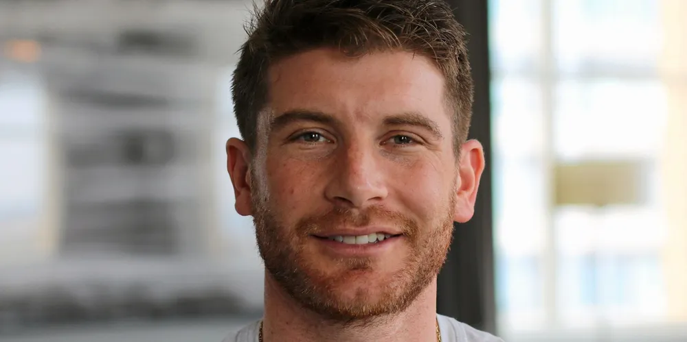 Happi Foodi co founder and CEO Sam Rockwell is clearly delighted after landing the Maruha Nichiro partnership deal.