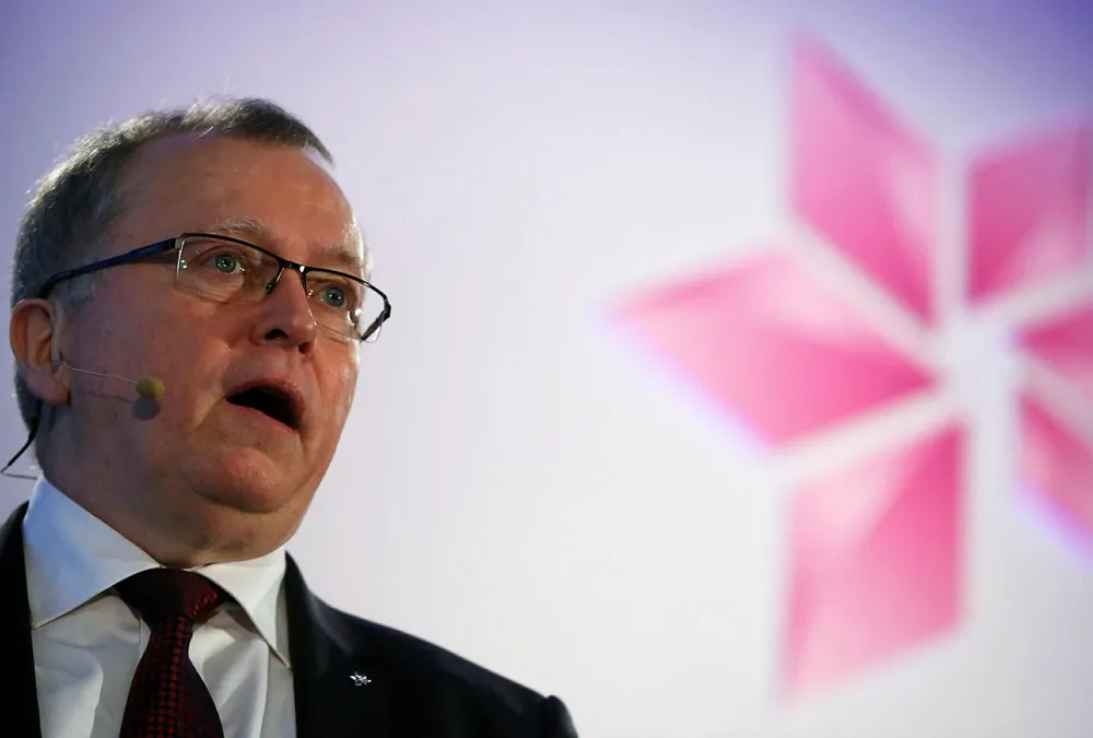 Eyes on Noaka: Statoil chief executive Eldar Saetre
