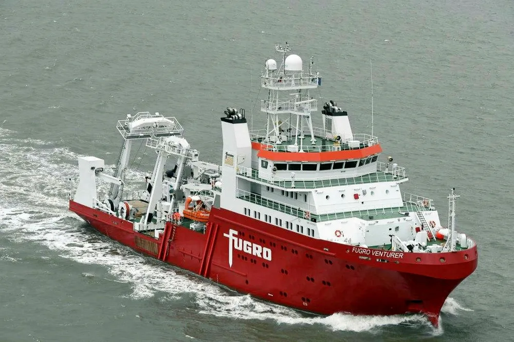 Sister vessel: the Fugro Venturer