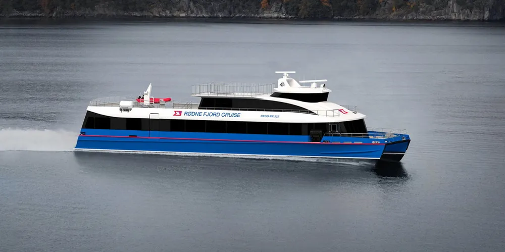 Ny hybridbåt hos Rødne.