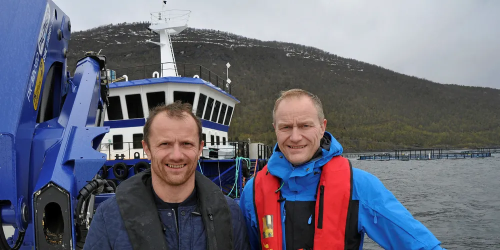 Brødrene Ørjan (t.v.) og Geir Wenberg.