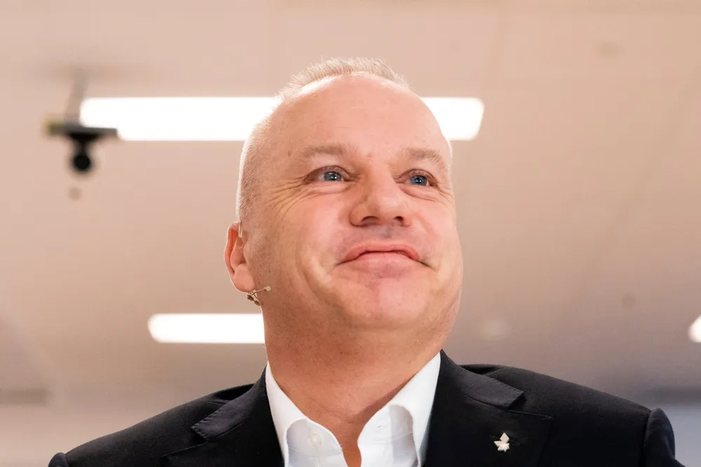 Court decision: Equinor chief executive Anders Opedal will be relieved legal challenge against Bay du Nord in Canada failed.