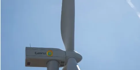 The Gamesa G114 2.5MW turbine prototype