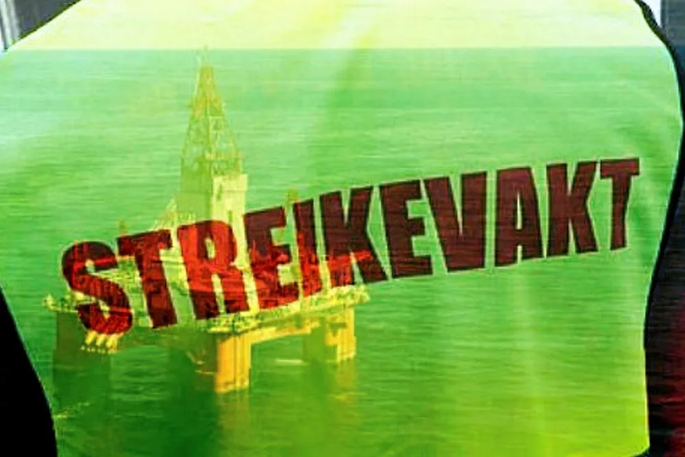 Strike warning: on Norway rigs