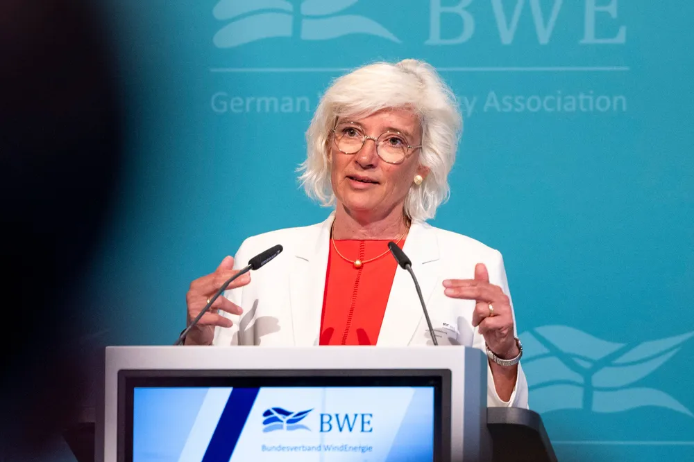 German Wind Energy Federation president Bärbel Heidebroek Foto: BWE/Silke Reents