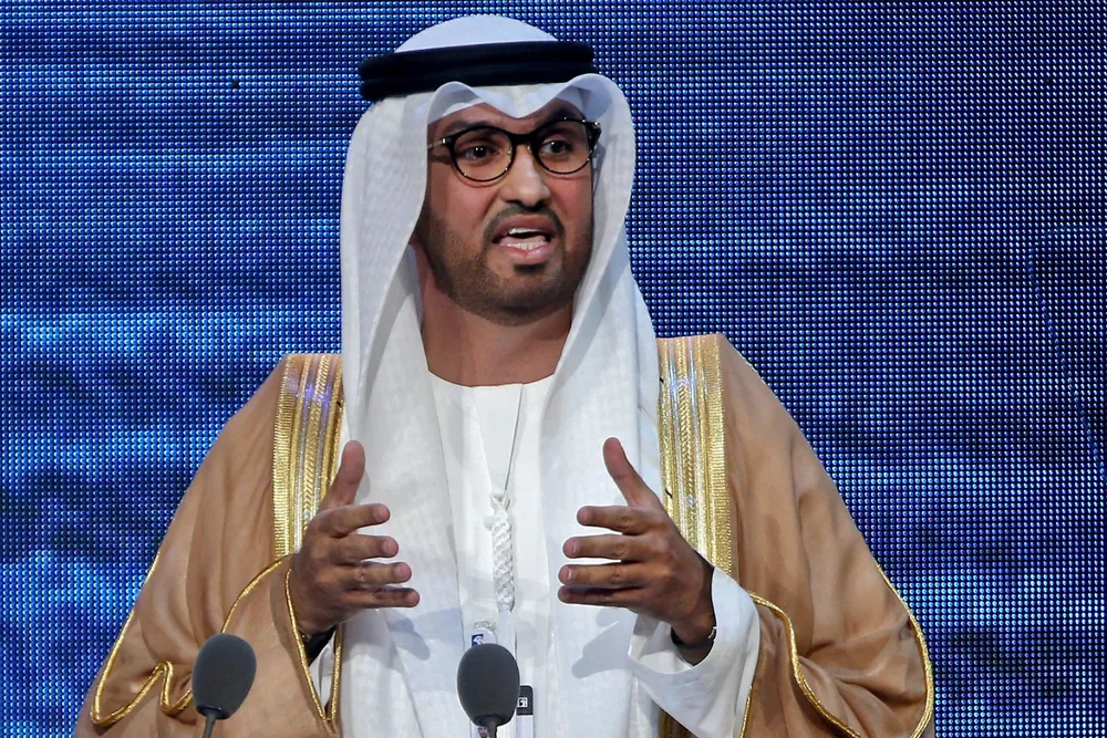 Adnoc chief executive Sultan Ahmed Al Jaber.