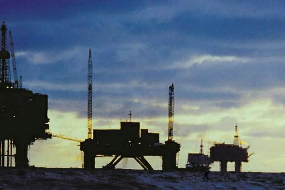 Time-served: Shell's Brent field in the UK North Sea