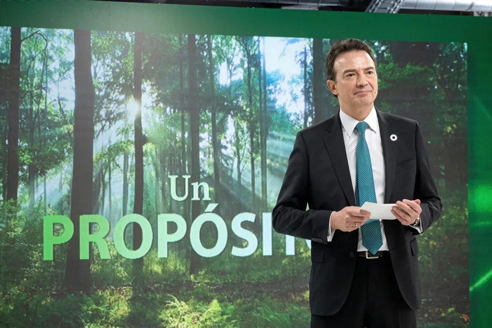 Tractor of transition: Enagas' chief executive, Arturo Gonzalo, said Spanish hydrogen production could reach up to 3 million tpa by 2030.