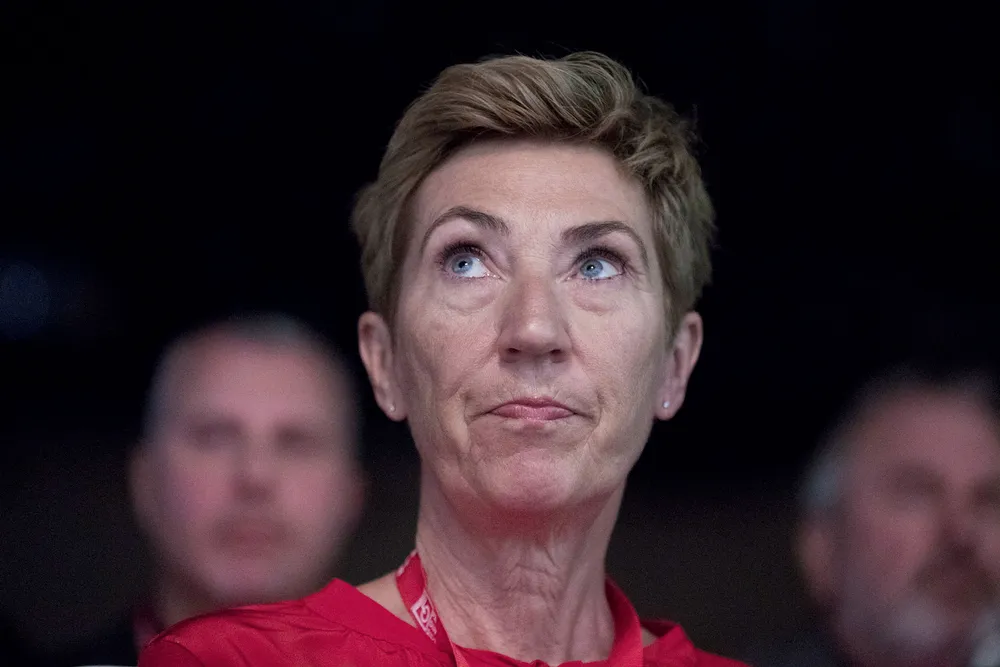 LO-nestleder Peggy Hessen Følsvik sier det som det er: Tidligpensjon ved fylte 62 år er på vei ut. Foto: Terje Pedersen/NTB Scanpix