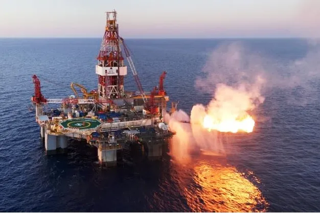 In the flow: the Ocean Monarch testing at the Roc-2 well