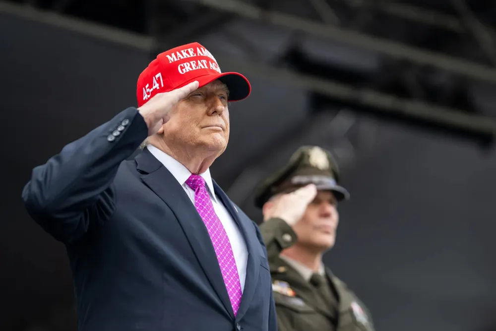 US President Donald Trump