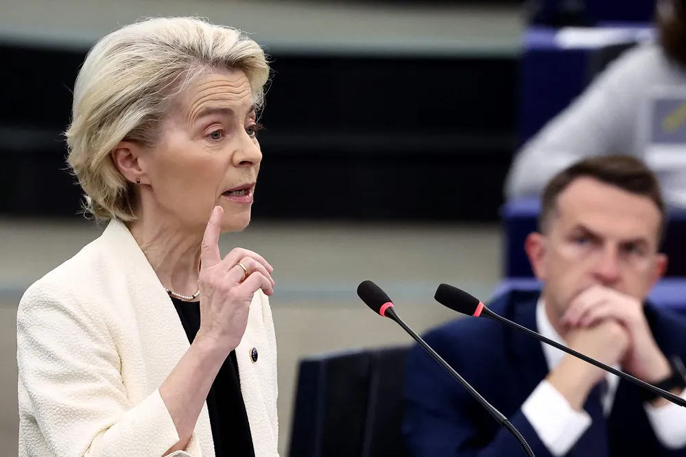 European Commission President Ursula von der Leyen
