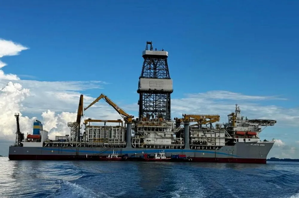 Ultra-deepwater drillship Atlantic Zonda.