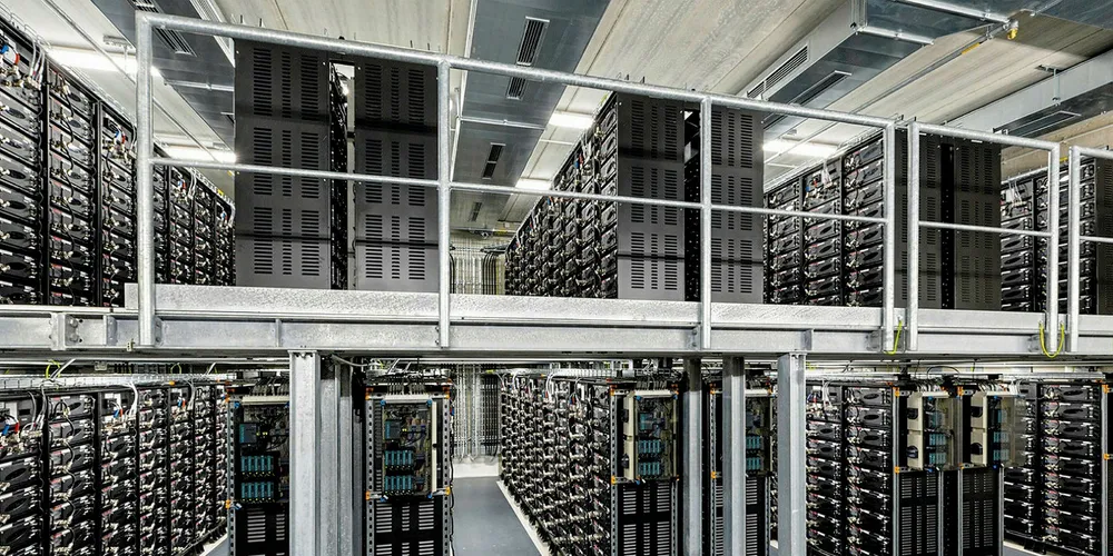 A lithium-ion storage system designed by Younicos Pic: Wemag/Stephan Rudolph-Kramer