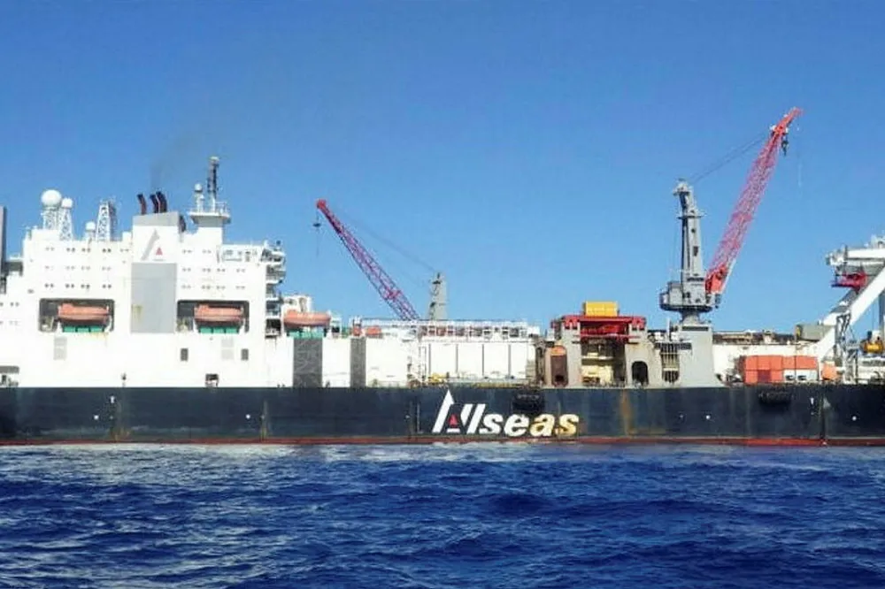 En route: Audacia heading to China for Lingshui work