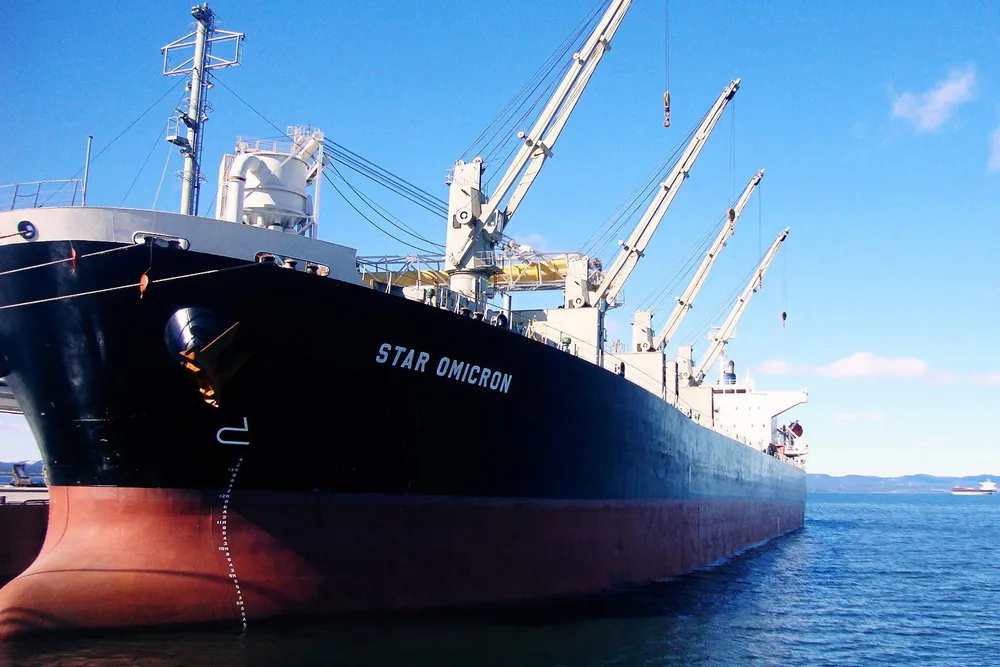 The 53,500-dwt supramax Star Omicron (renamed Fu Chang, built 2005) is one of several ships that Star Bulk has sold to Chinese buyers.