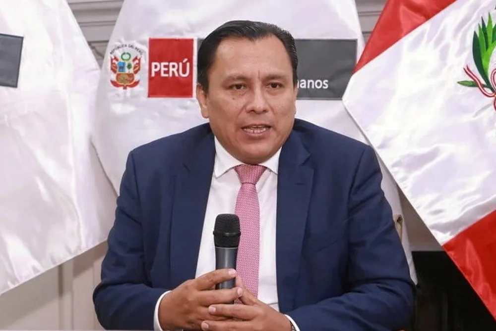 Peruvian Production Minister Sergio Gonzalez is tasked with setting anchovy quotas.