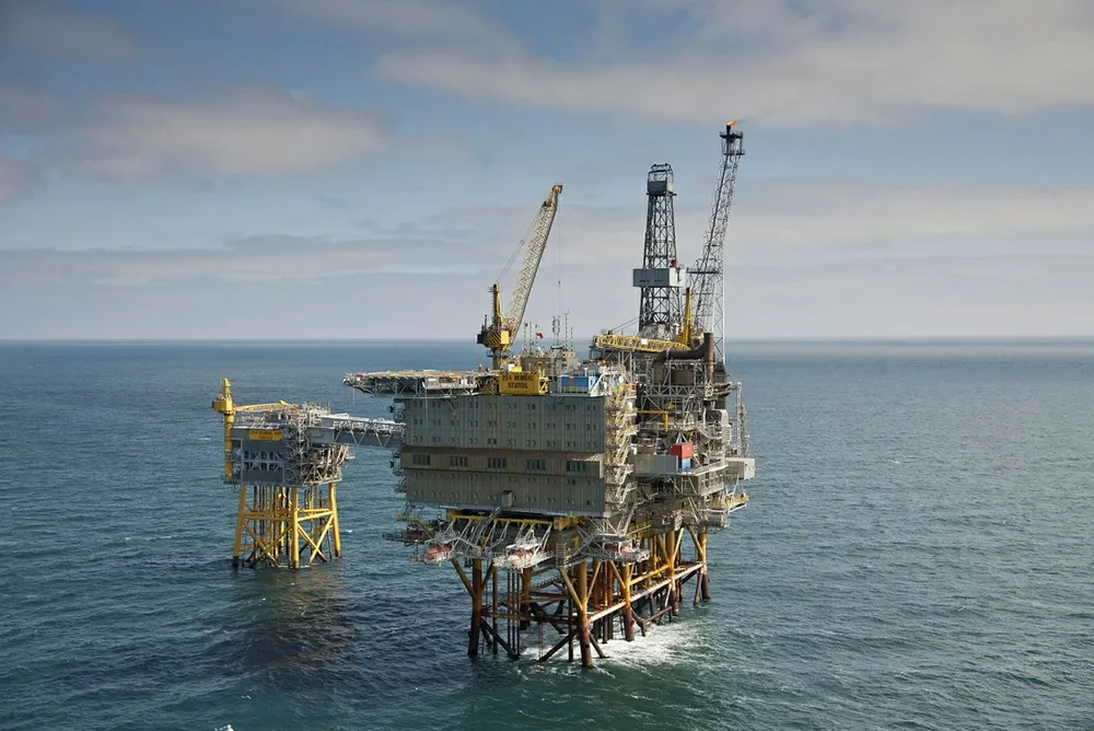 Offshore accident: the Heimdal platform in the North Sea