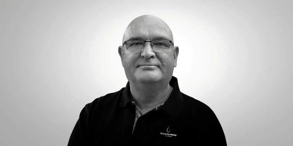 Chris Harris, Coldwater Prawns of Norway sales manager retail in United Kingdom.