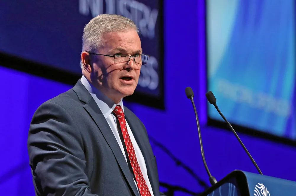 Santos chief executive, Kevin Gallagher.