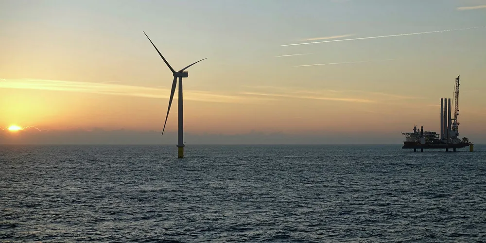 Innogy's Galloper wind farm off the UK.