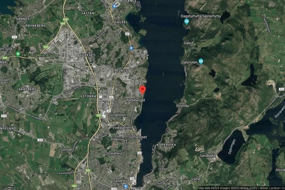 Området rundt Sjøveien 14, Sandnes, Rogaland
