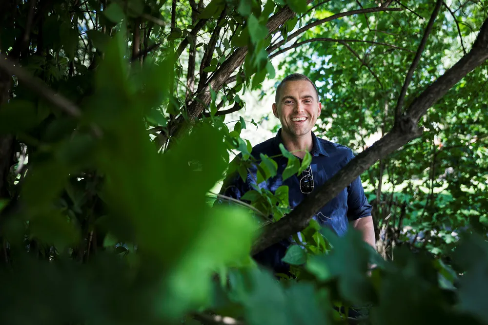 Forsker Hans Christoffer Aargaard Terjesen ved Arbeidsforskningsinstituttet (AFI) på Oslomet sier at både gode og dårlige ledere kan utøve bevisstløs ledelse. Foto: Per Thrana