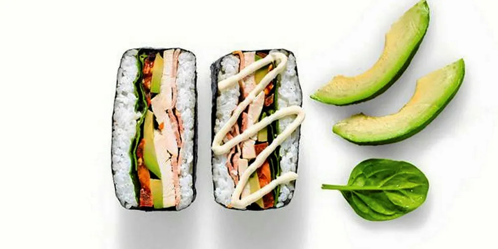 UK retailer Marks & Spencer is offering two flavors of its new sushi sandwich.