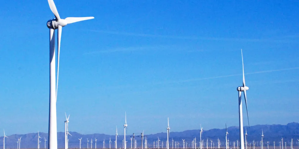 Wind in China.
