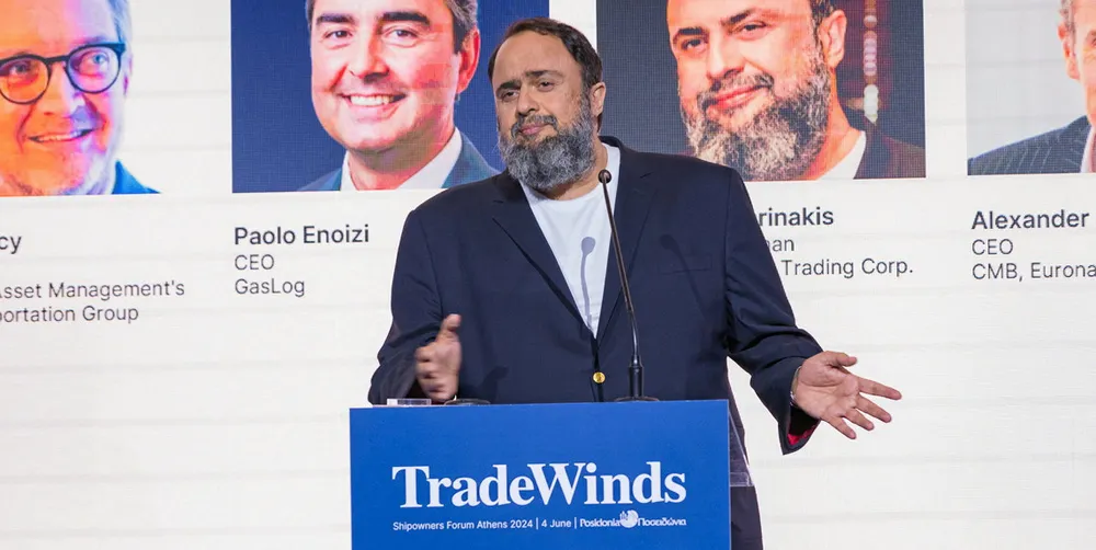 Evangelos Marinakis has moved into offshore shipping.