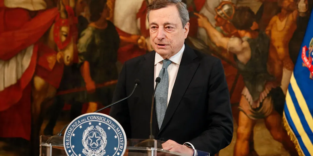 Italia vil legge press på Brussel for å få i stand felles lagring av gass. På den måten håper statsminister Mario Draghi å gjøre Europa bedre rustet for framtidige kriser.