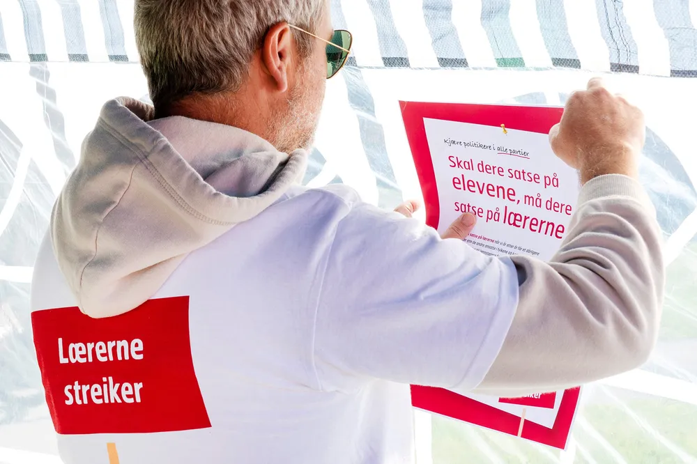 Lærerne har hatt lavest lønnsvekst både de tre siste årene og de ti siste årene, skriver Erik Orskaug.
