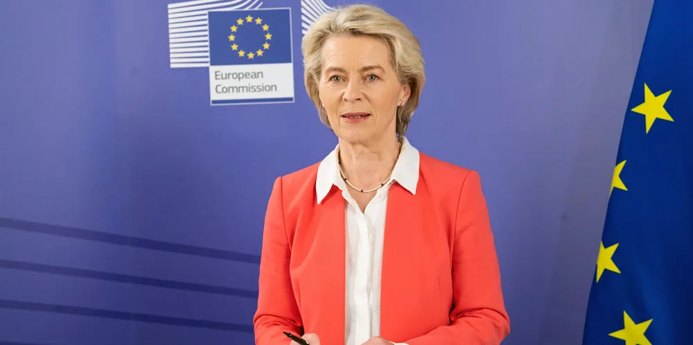 European Commission President Ursula von der Leyen.