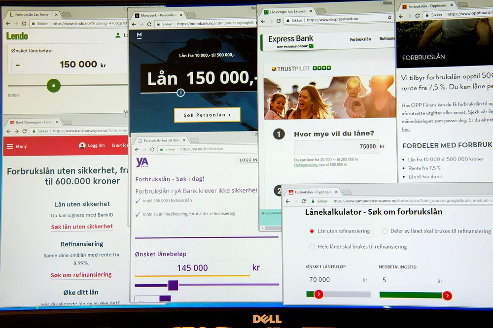 Og løsningen er å ta opp et lån med tyve prosent rente? Dette botemiddelet mot trang økonomi er selvfølgelig lett å gjennomskue. Man får ikke litt ekstra penger, man får ekstra lite. I hvert fall når hverdagen kommer og pengene skal betales tilbake. Elin Høyland