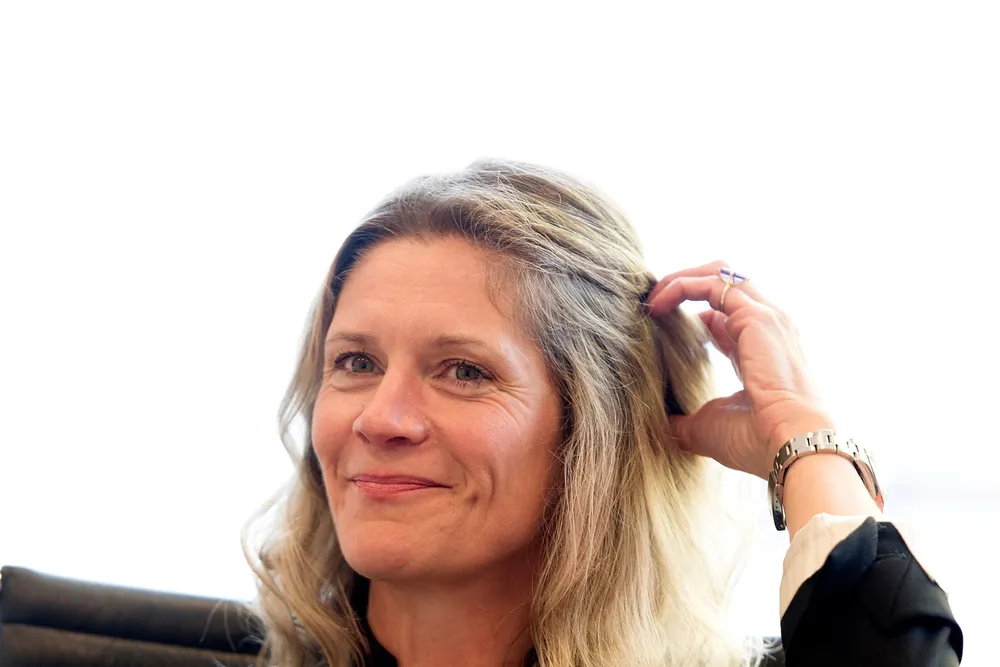 Alliance: Shearwater GeoServices chief executive Irene Waage Basili.