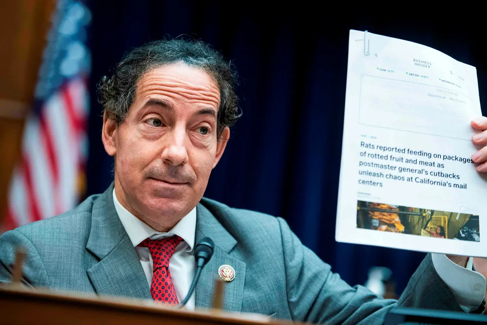 'The deck is totally stacked': US Representative Jamie Raskin