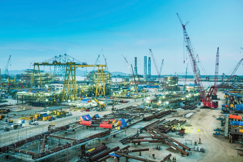 More work: the SapuraKencana yard