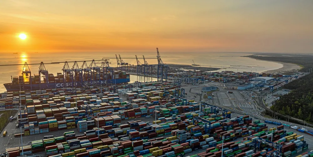 The Baltic Hub Container Terminal is located at the Polish port of Gdansk. It suffered IT problems on 19 July.