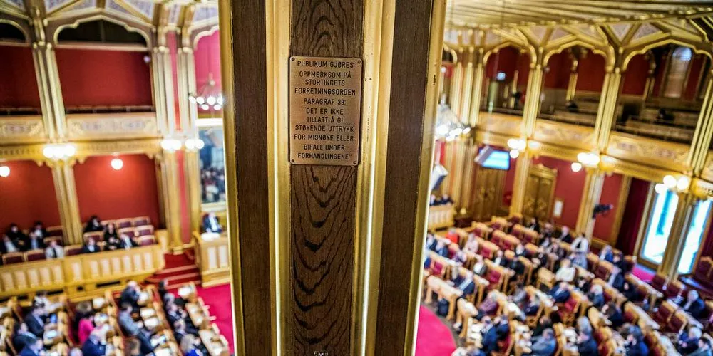 AVKLARINGER: Regjeringserklæringen ble lagt fram av statministeren og diskutert i stortinget denne uken. Dagens kronikkskribent mener den inneholder viktige avklaringer for fiskeri- og hvabruksnæringa.Foto: Per Thrana
