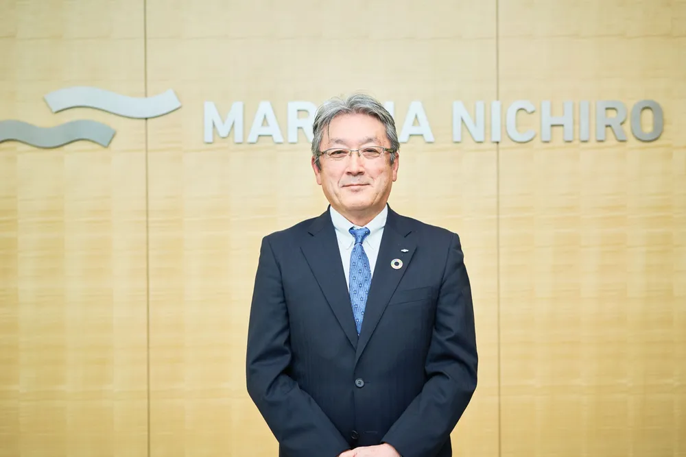 Masaru Ikemi, president of Maruha Nichiro.